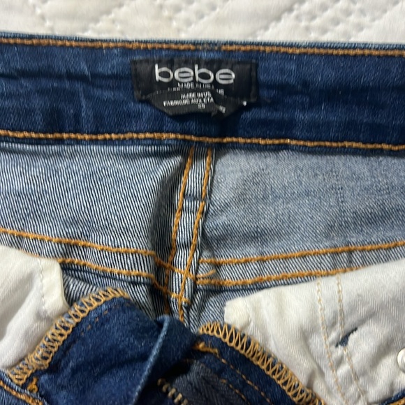 Bebe size 25 Jean skirt - Picture 3 of 3